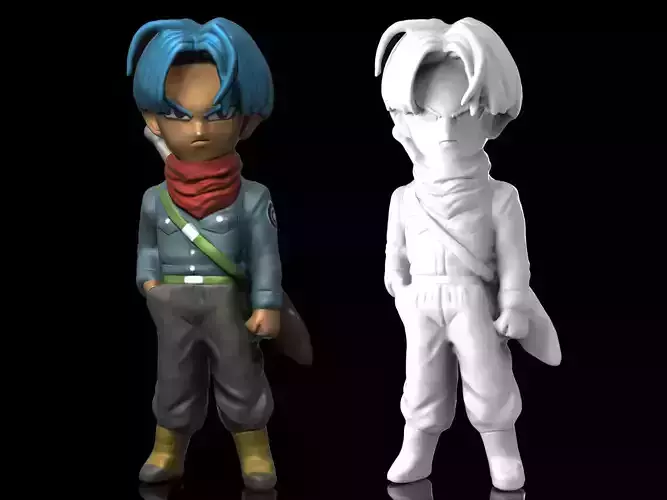  Trunk Dragon Ball 3D Printable  Free 3D print model