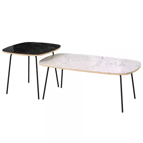Coffee Table Set Statuario