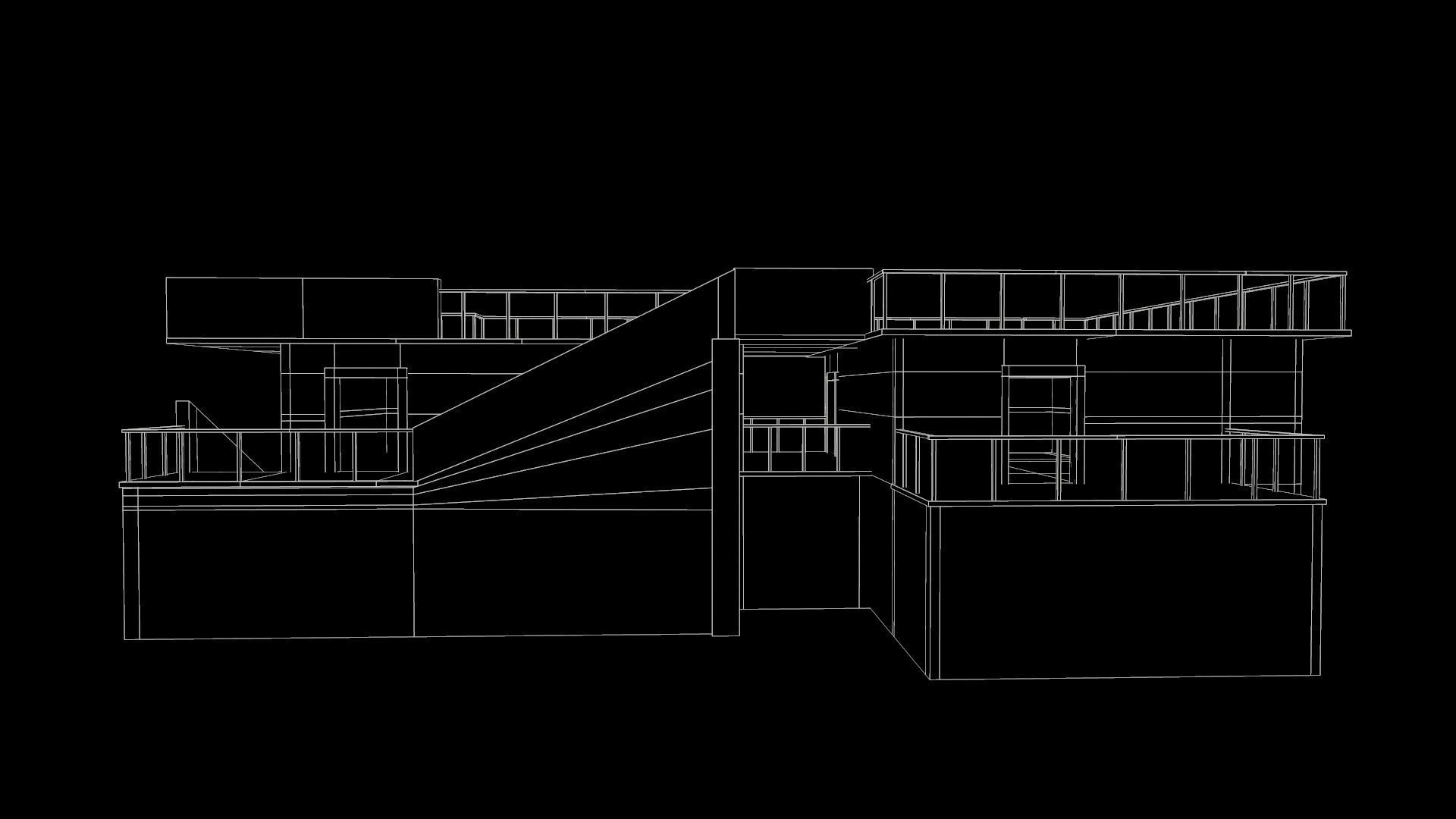Old uninhabited rustic structure Low-poly 3D model_21
