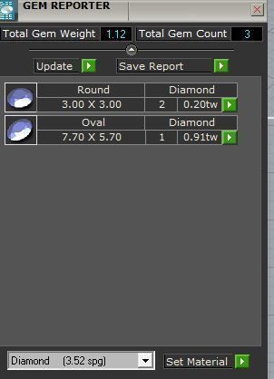Oval Diamond Basket Setting Ring 0892 3D print model_5