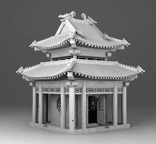 Mini chinese house