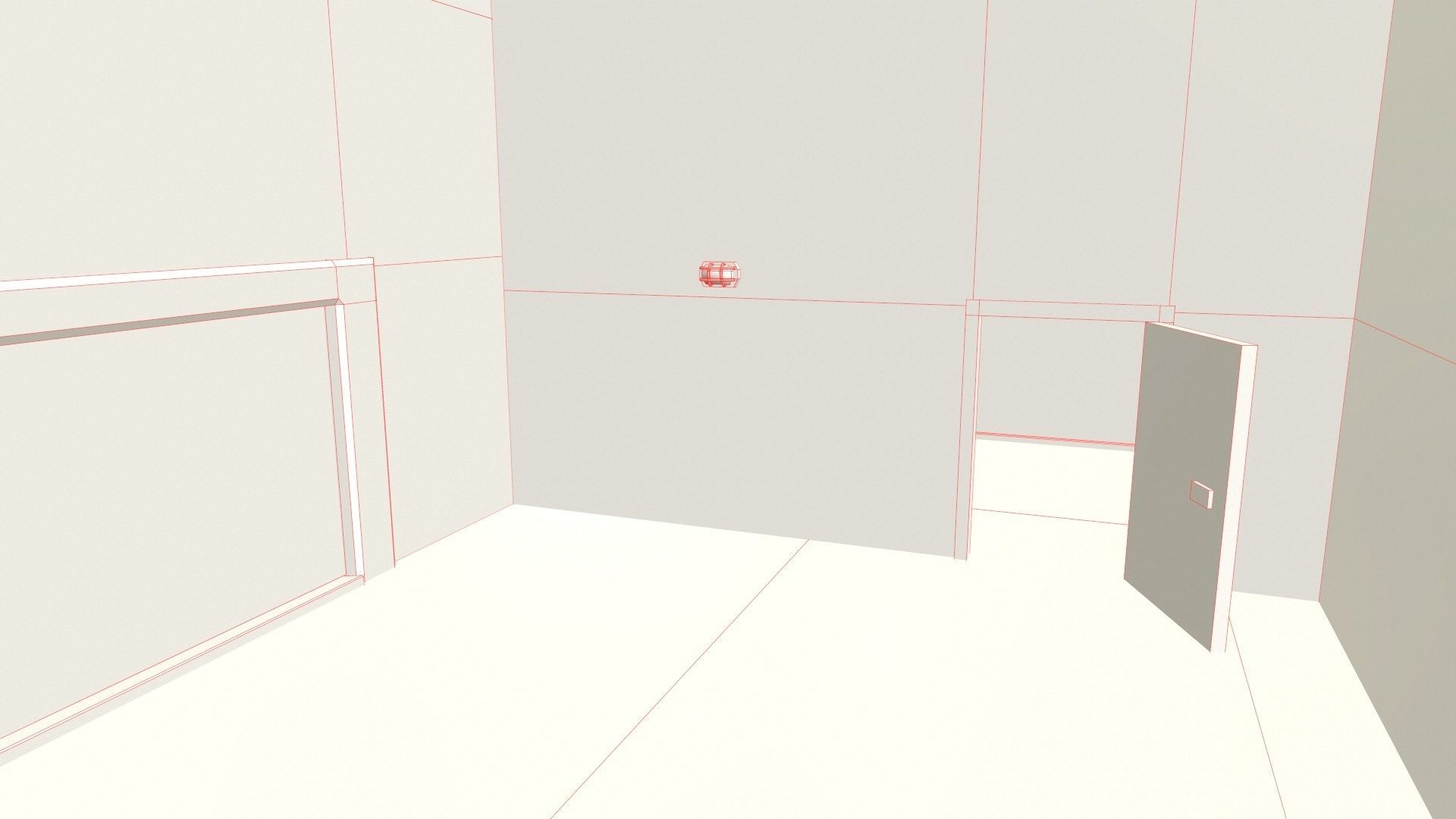 Rustic structure small old Low-poly 3D model_24