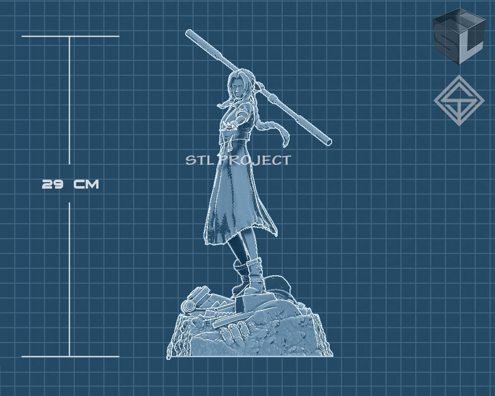 Final Fantasy VII Diorama 3D print model_20