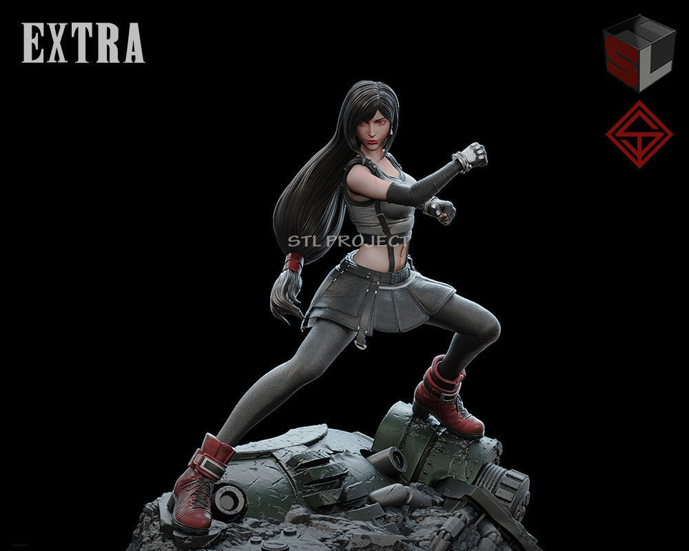 Final Fantasy VII Diorama 3D print model_11