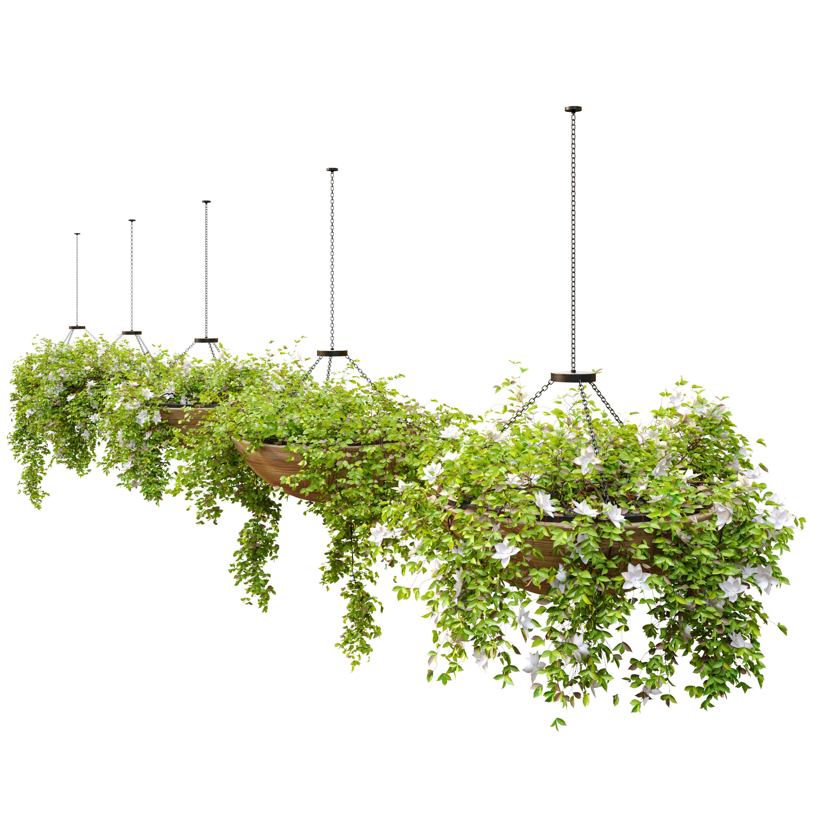 Plant hanger 2 3D model_1