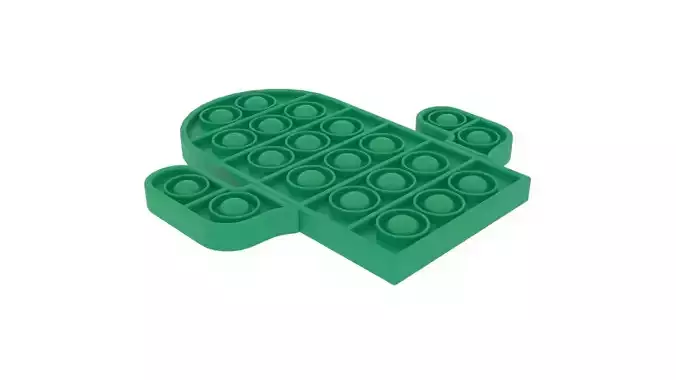 Cactus Pop It Fidget Toy