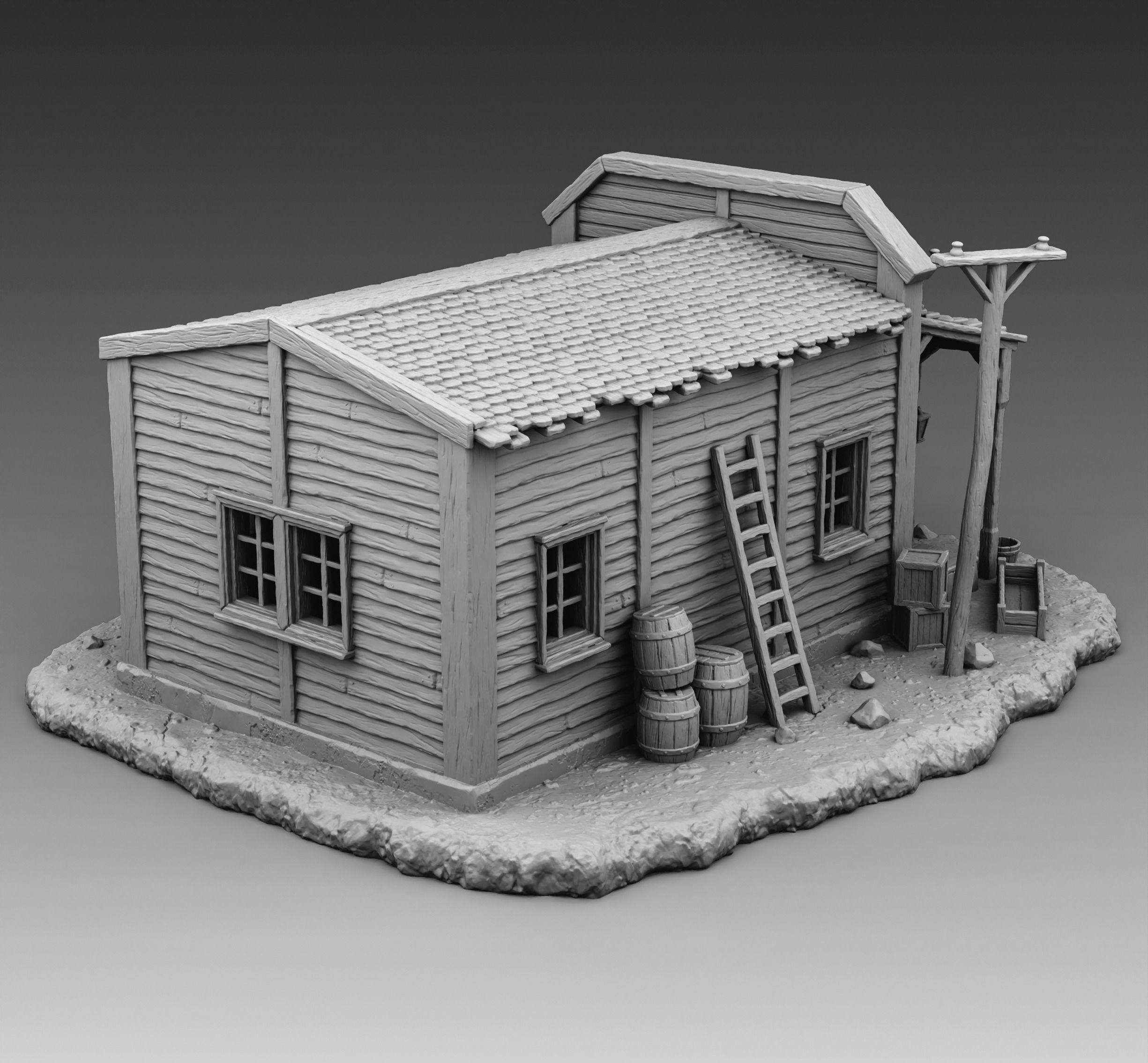 Antique Shop 3D print model_1