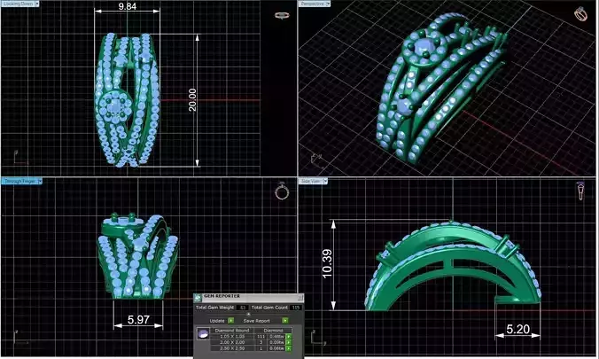 designed hoop earrings set diamonds