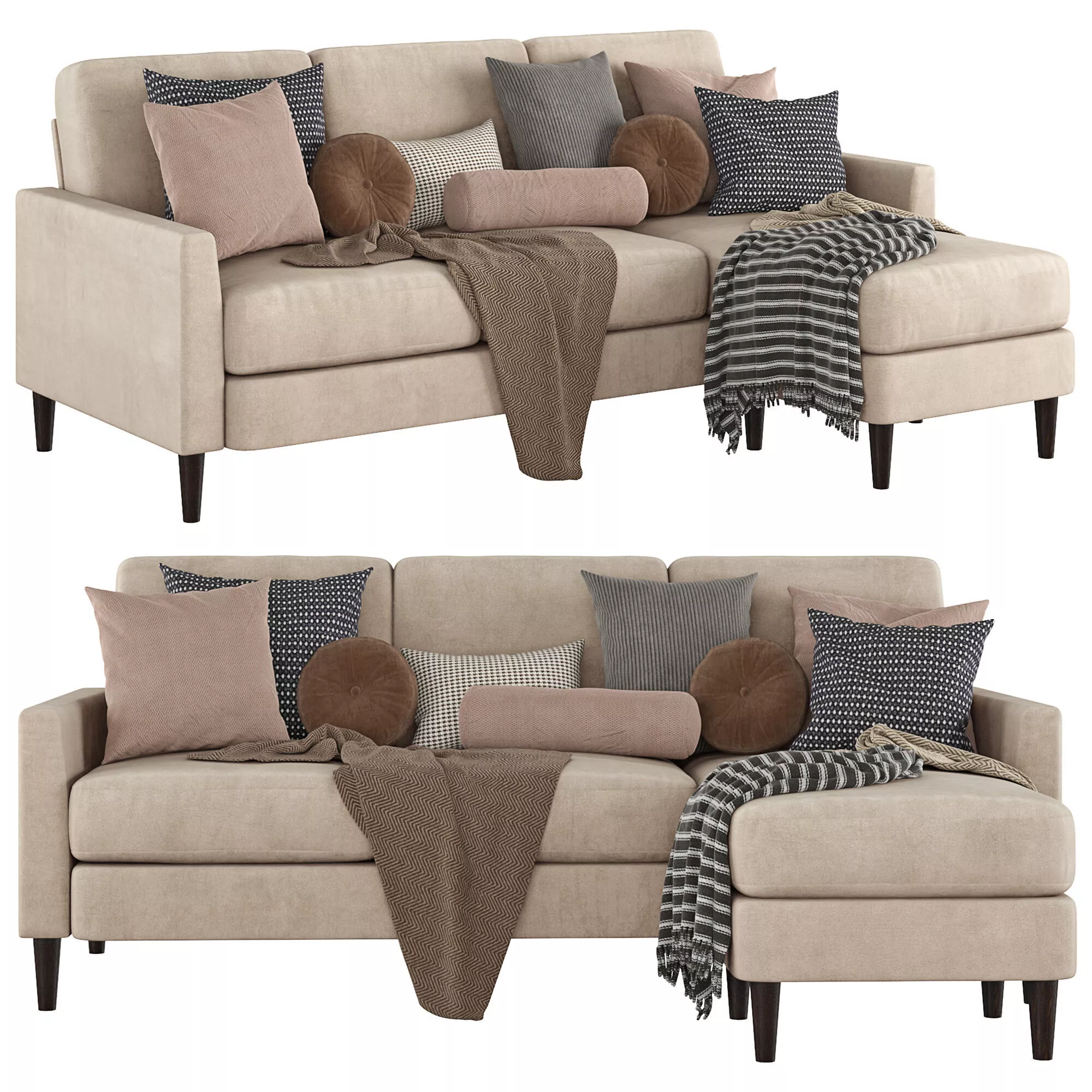 Sofa Kate Winston 3D model