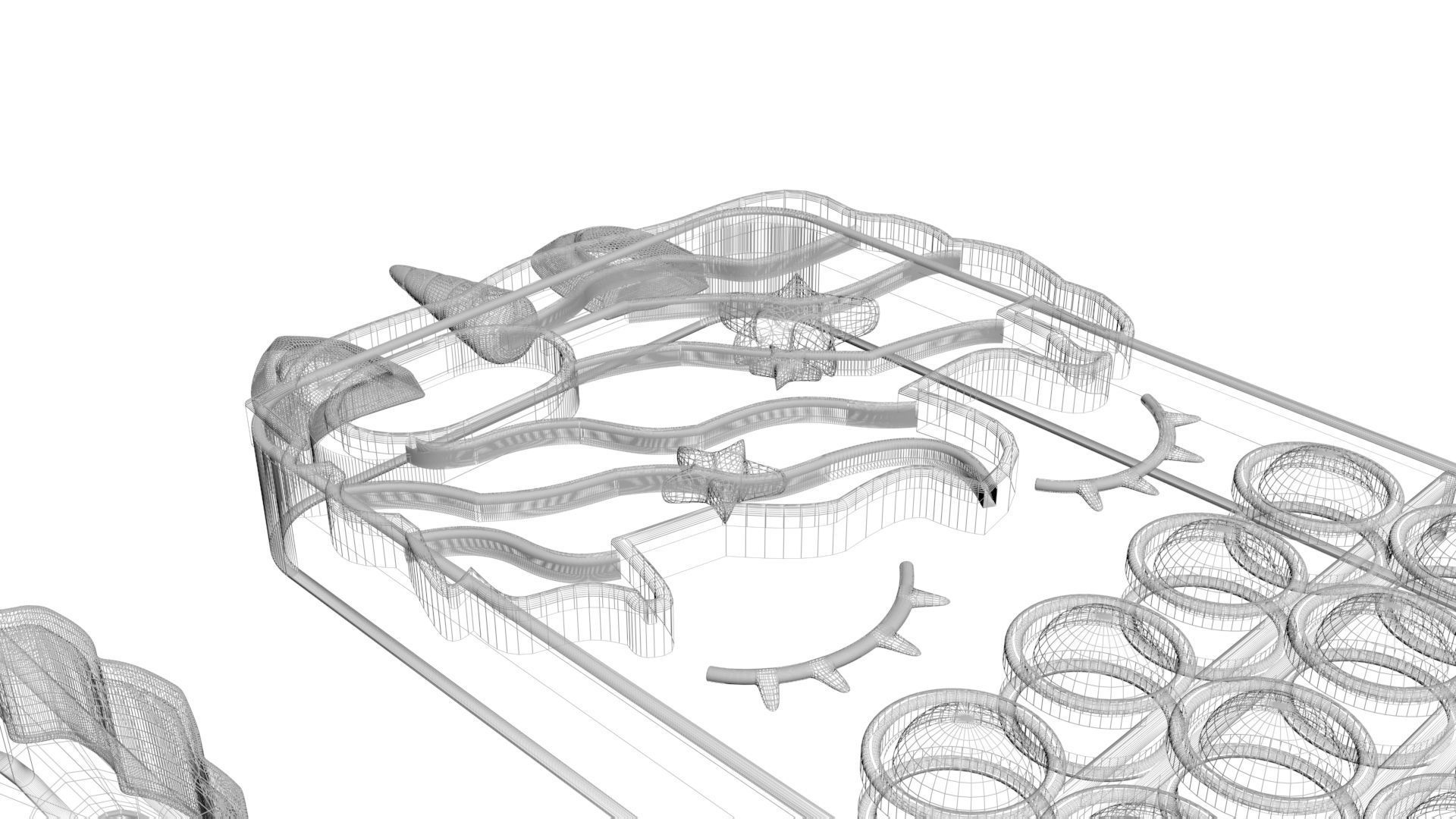 Unicorn Pop It Phone Cases Set 3D model_17