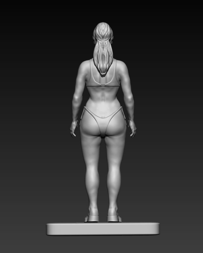 Brazilian in bikini Susy 3D print model_4