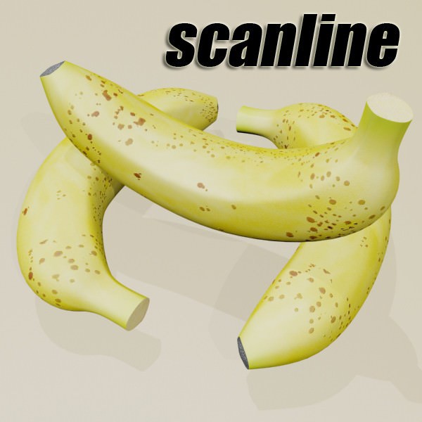 Fruits and Basket Collection 3D model_12