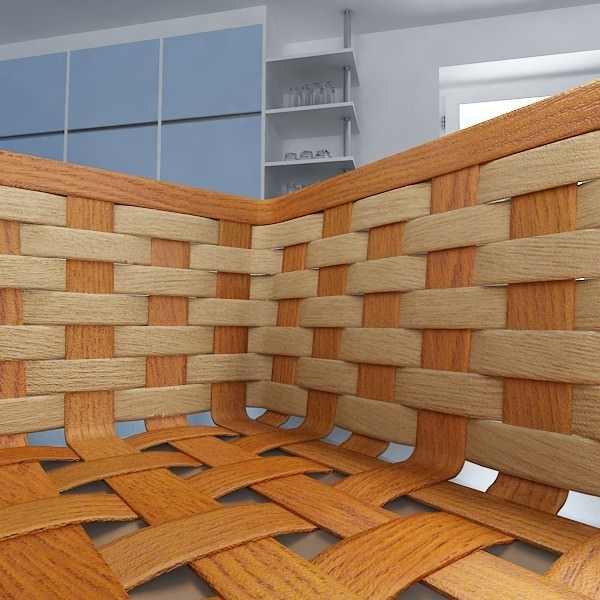 Fruits and Basket Collection 3D model_19