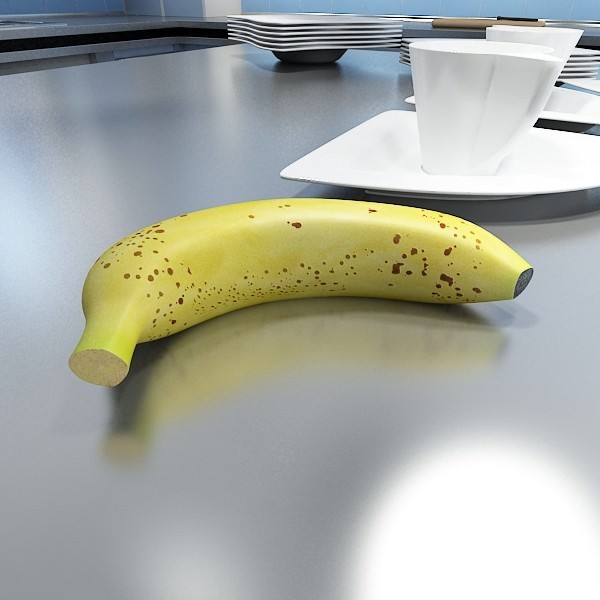 Fruits and Basket Collection 3D model_10