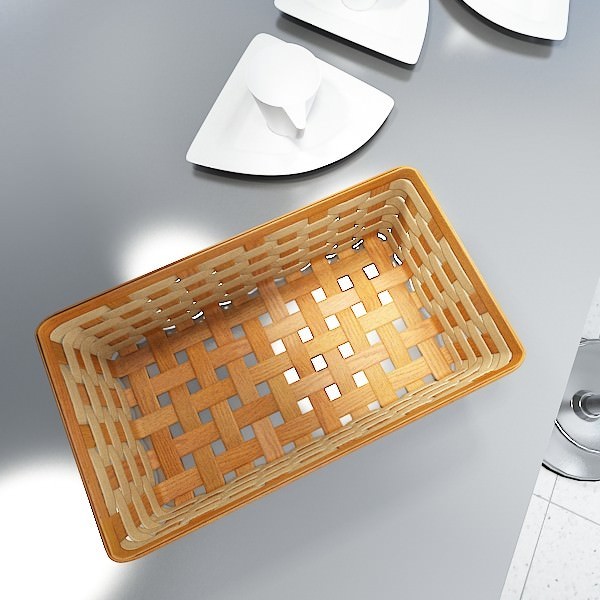 Fruits and Basket Collection 3D model_18