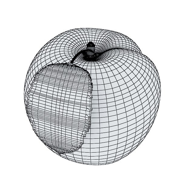 Fruits and Basket Collection 3D model_50