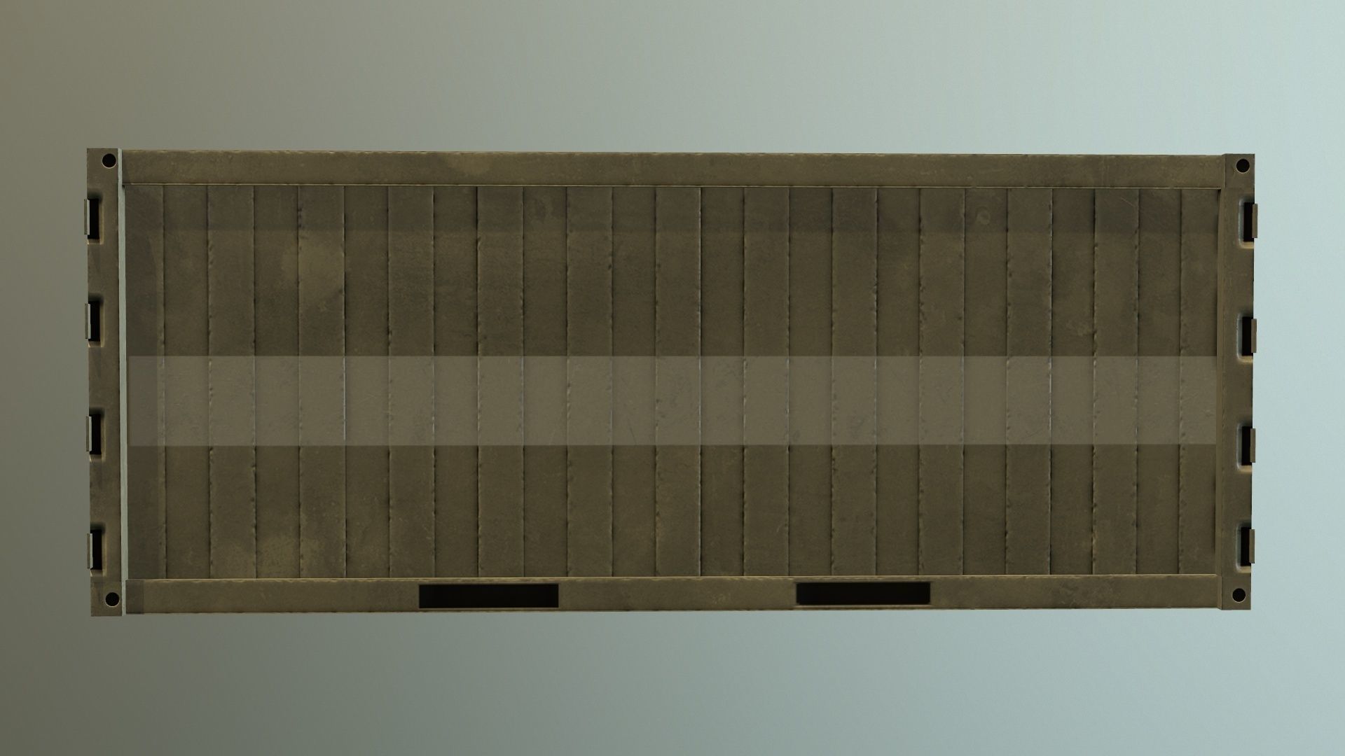 Container shipping Low-poly 3D model_3