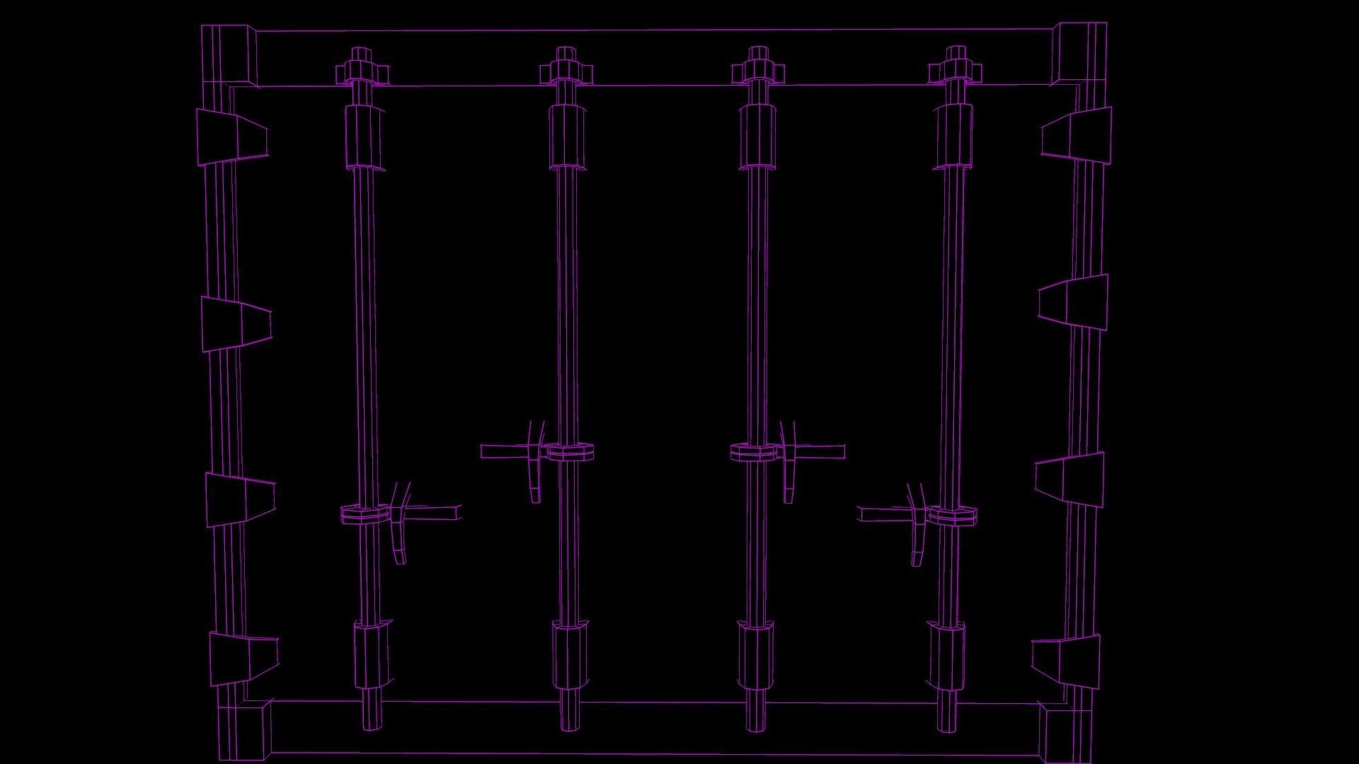 Container shipping Low-poly 3D model_15