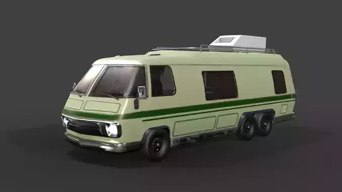 Homebus camper van 3D model