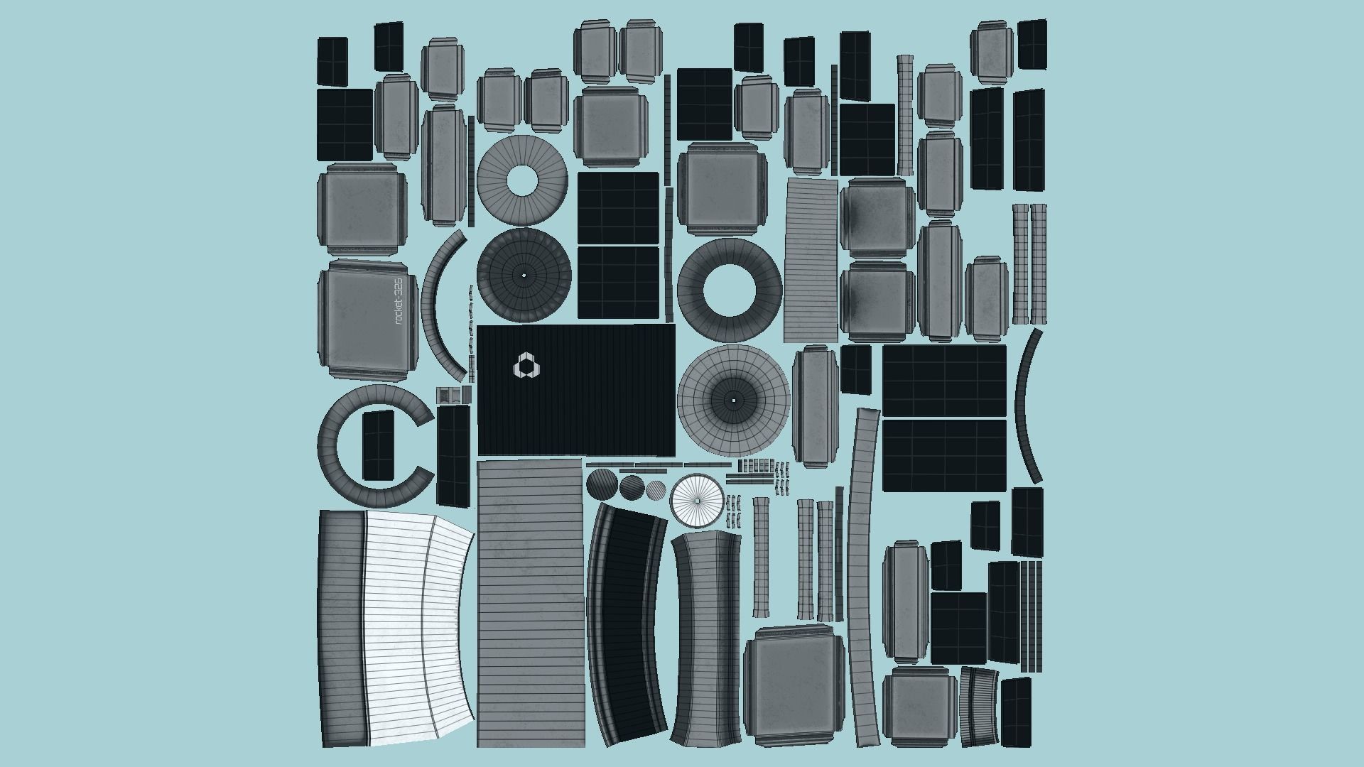 10 Satellite C Collection - SciFi Space Design _74