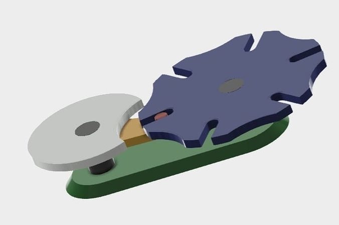 Geneva Mechanism 3D model