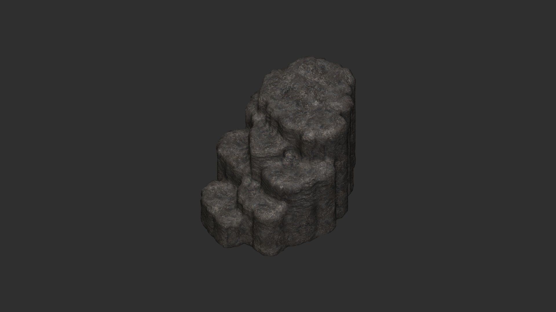 Cave Platform 1 - Base Free low-poly 3D model_10