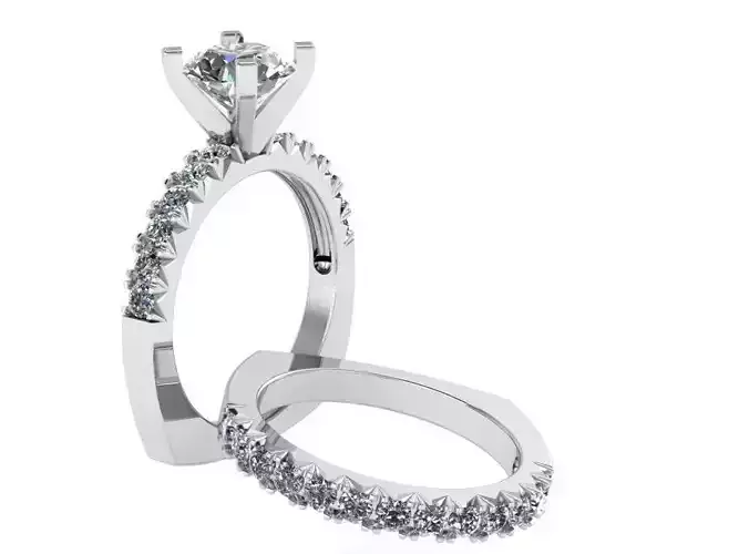 Peg Head Euro Shank Bridal Set 1181