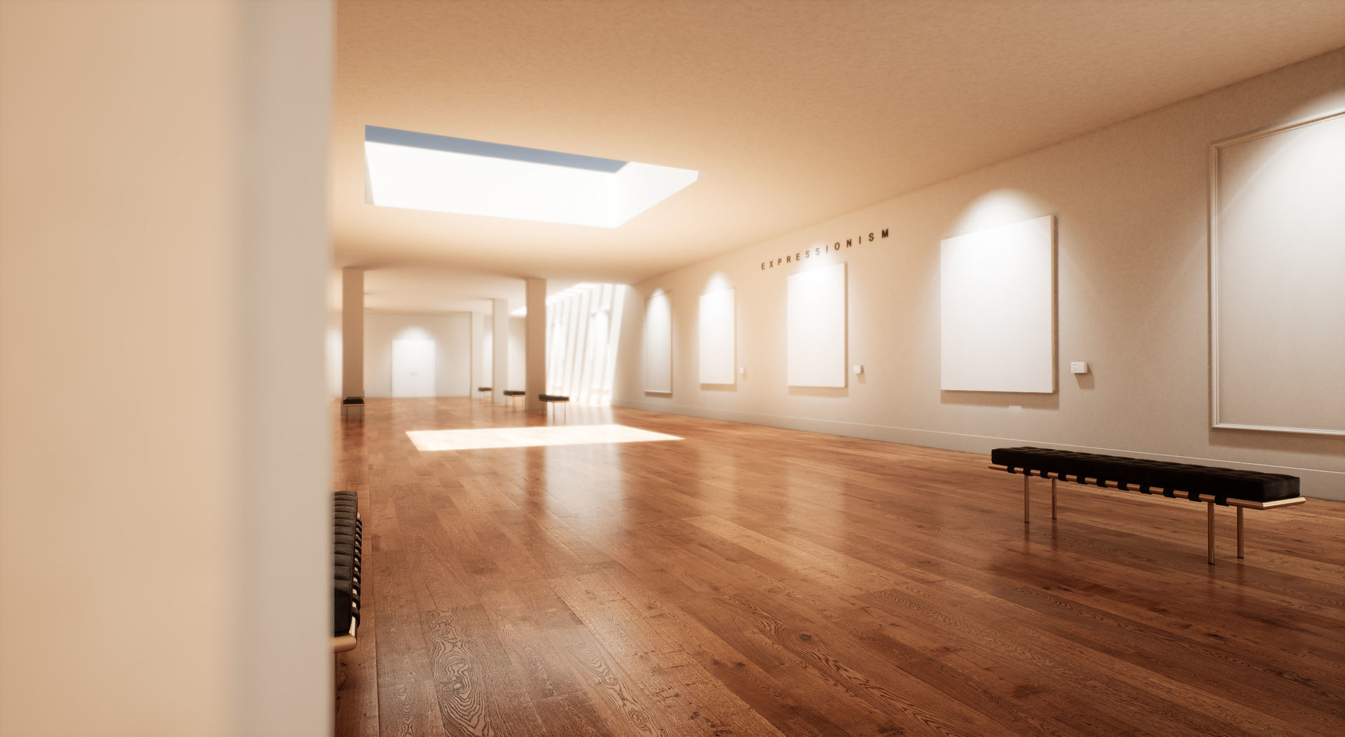 Art Gallery 003 UE4 3D model_14