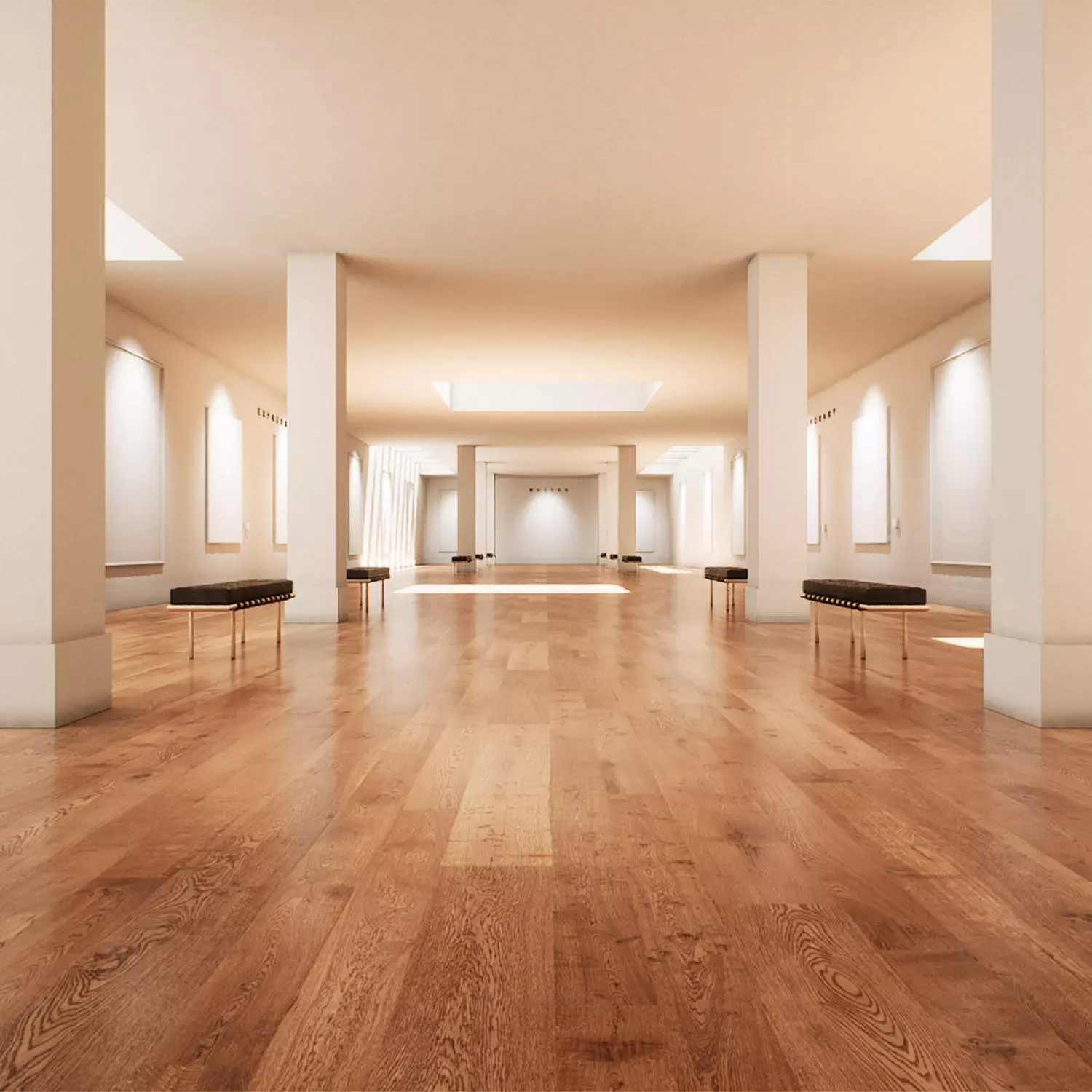 Art Gallery 003 UE4 3D model_0