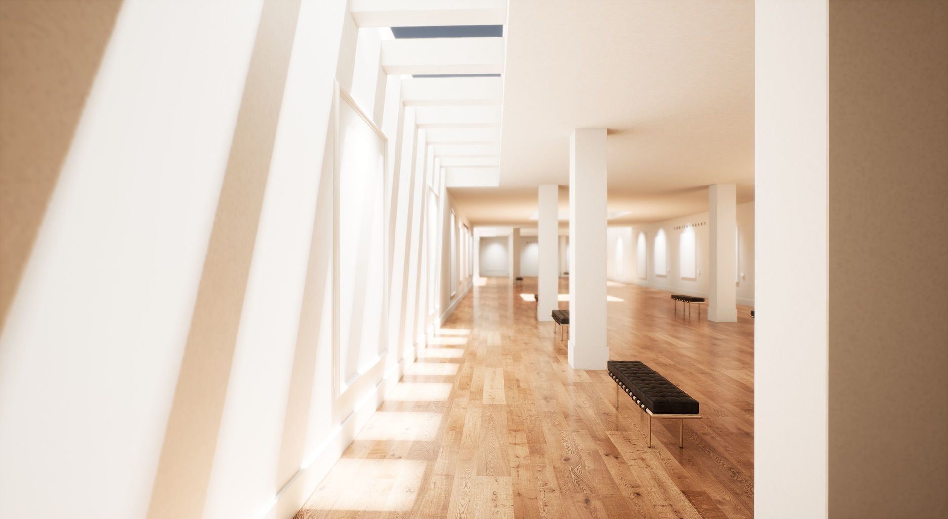 Art Gallery 003 UE4 3D model_8