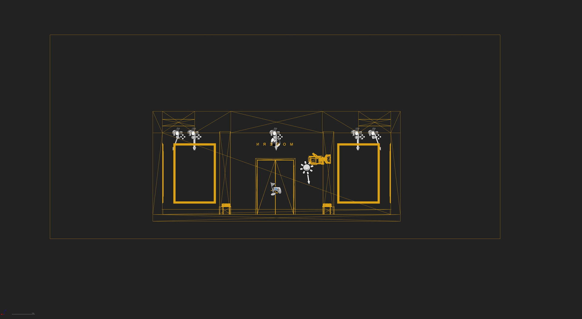 Art Gallery 003 UE4 3D model_23