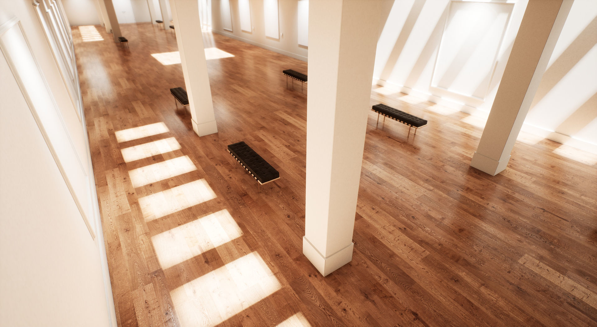 Art Gallery 003 UE4 3D model_17