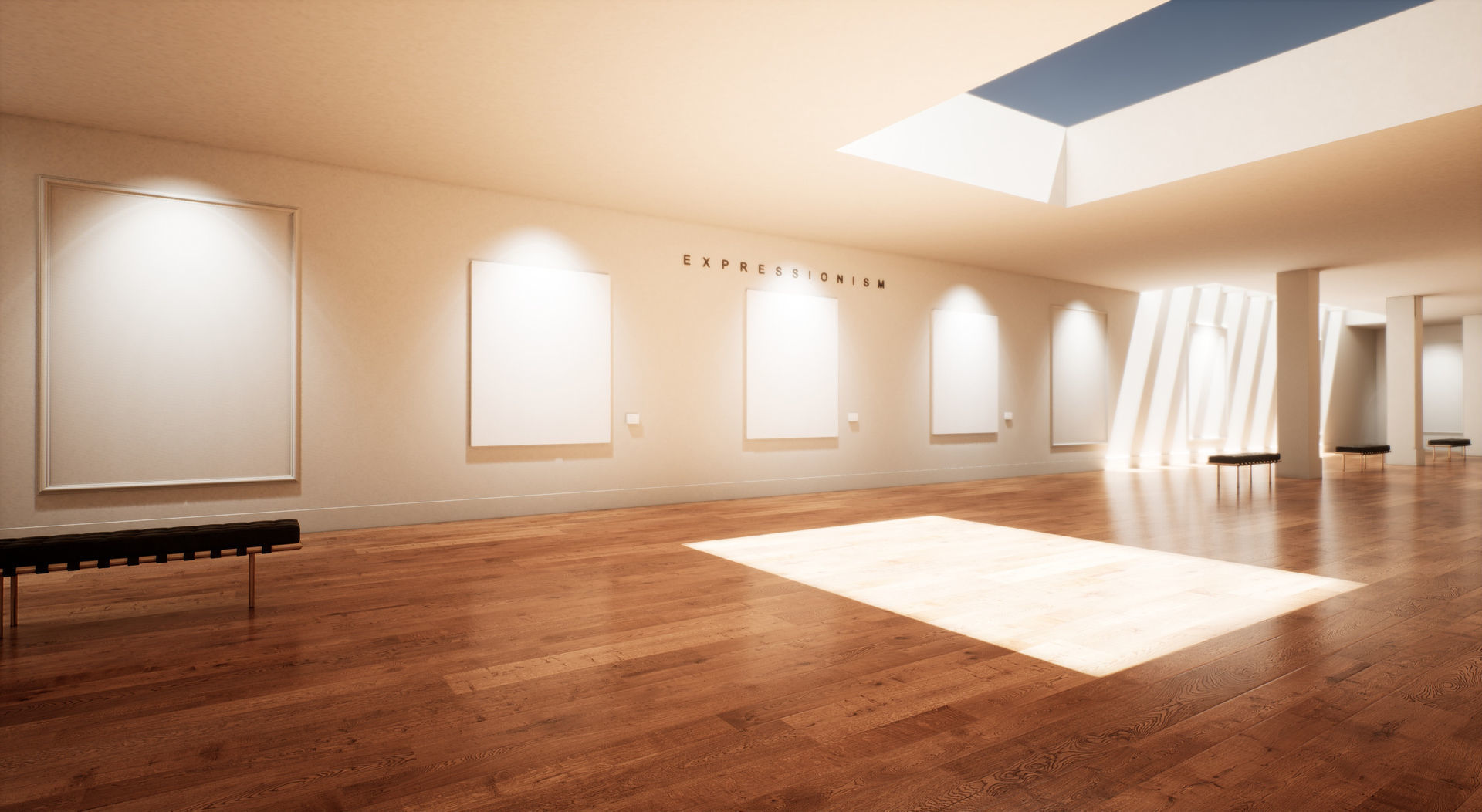 Art Gallery 003 UE4 3D model_11