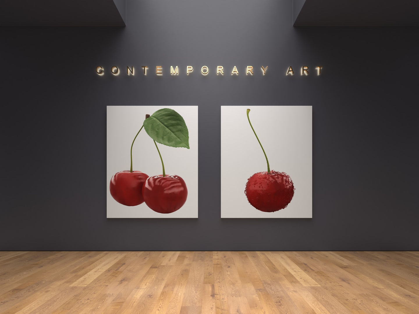 Art Gallery 012 3D model_1