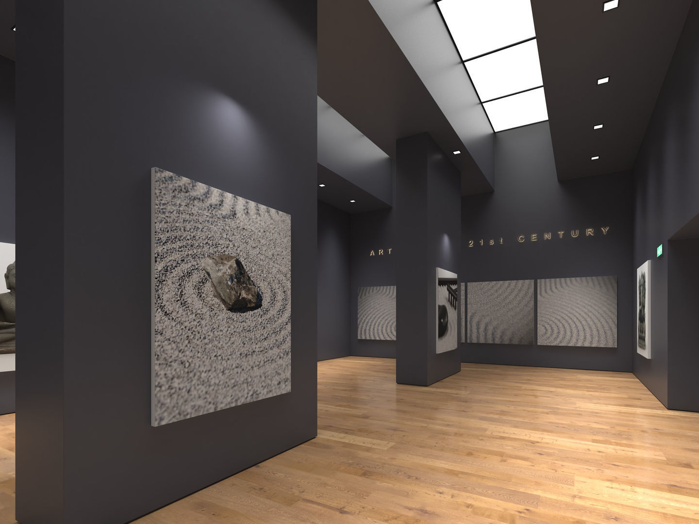 Art Gallery 012 3D model_4
