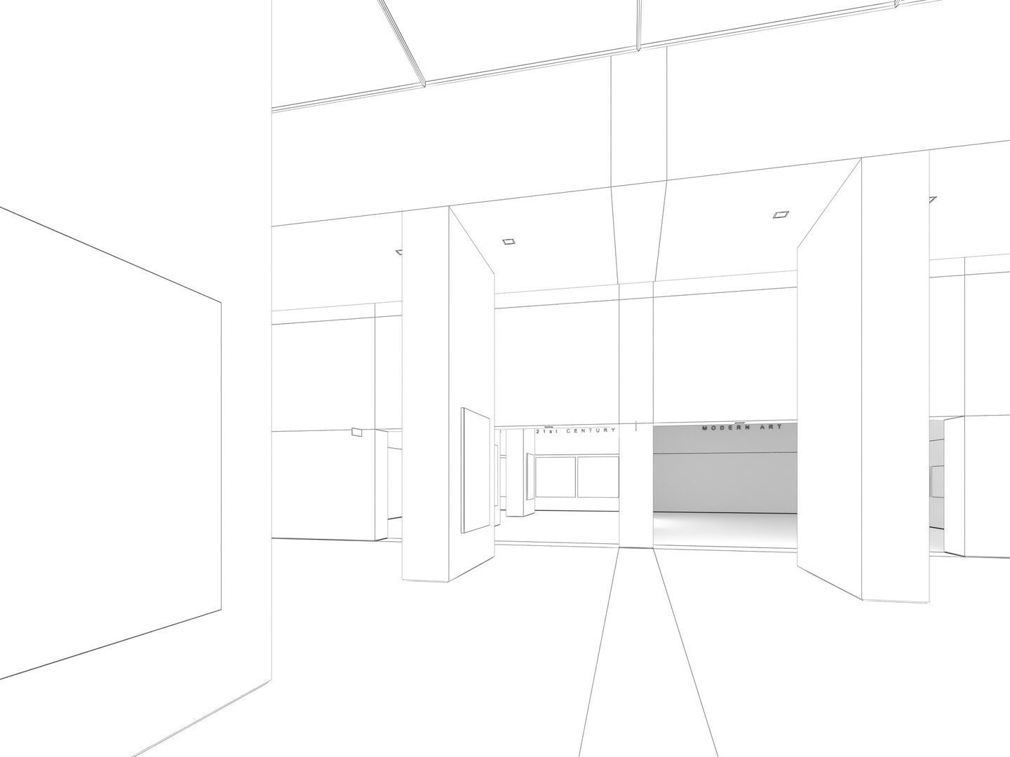 Art Gallery 012 3D model_26