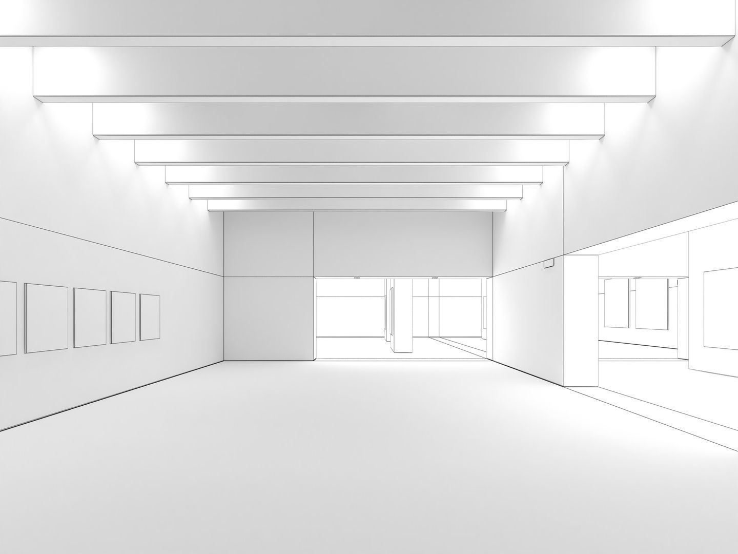 Art Gallery 012 3D model_23