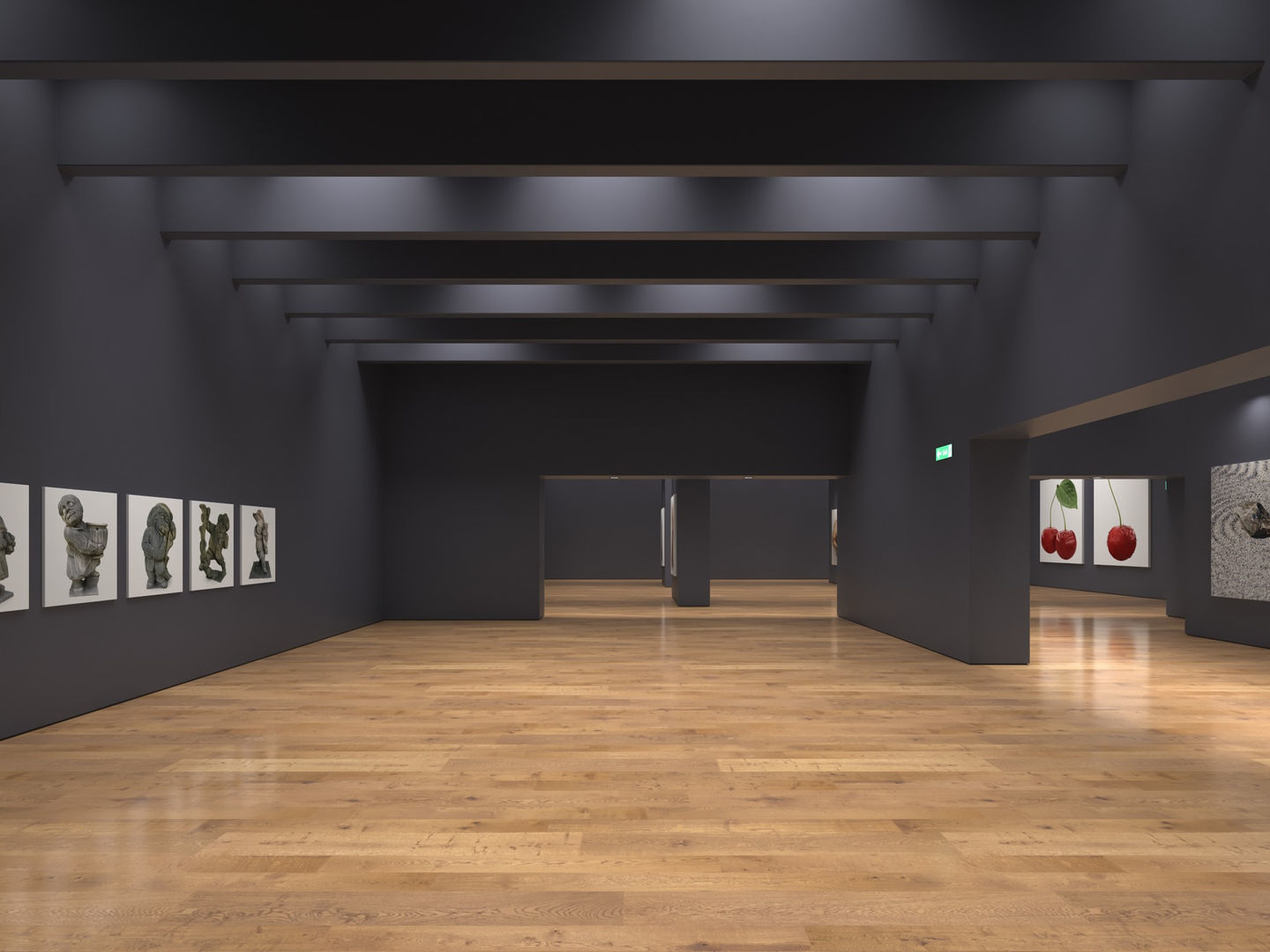 Art Gallery 012 3D model_8