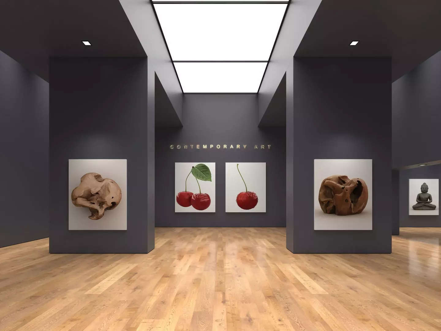 Art Gallery 012 3D model_0