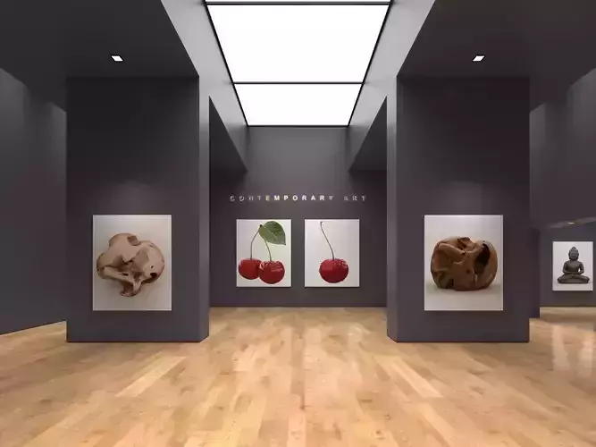 Art Gallery 012 3D model