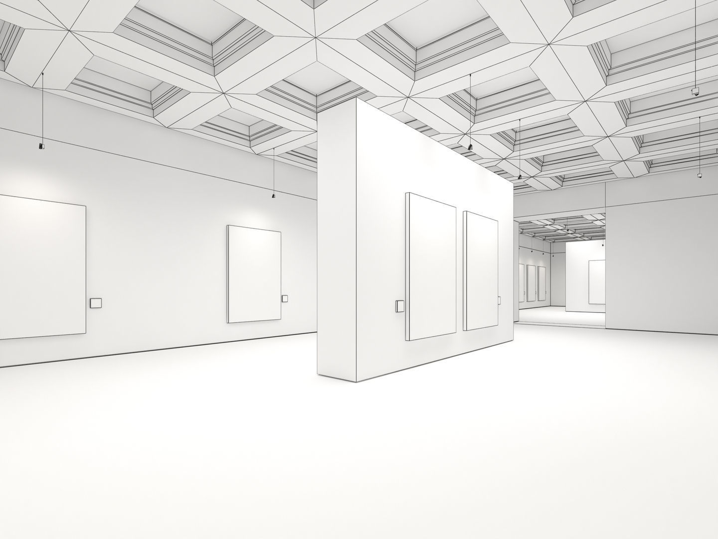 Art Gallery 005 3D model_21