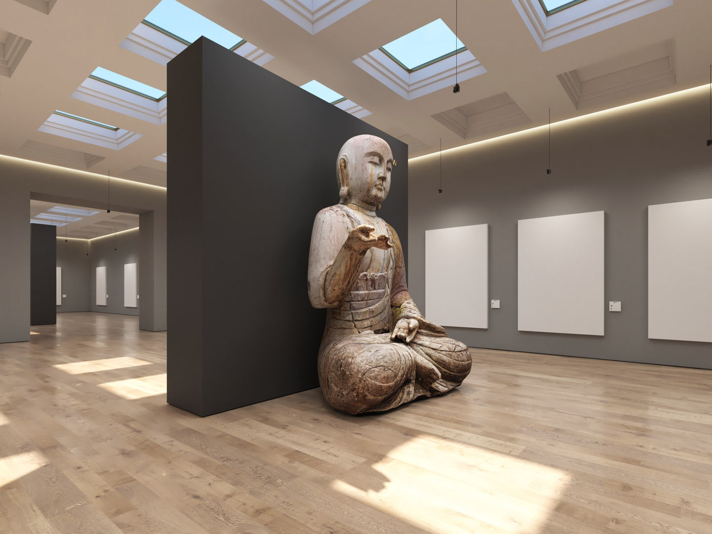 Art Gallery 005 3D model_2
