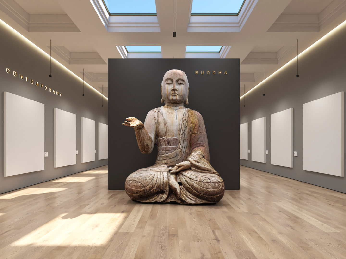 Art Gallery 005 3D model_1