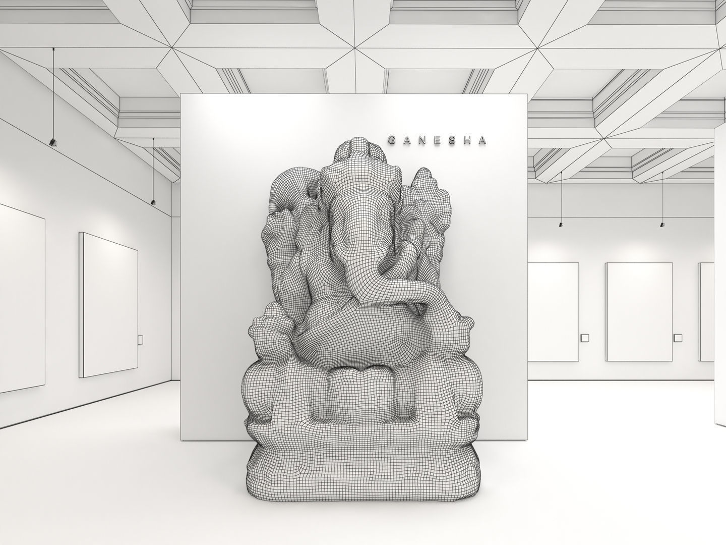 Art Gallery 005 3D model_19