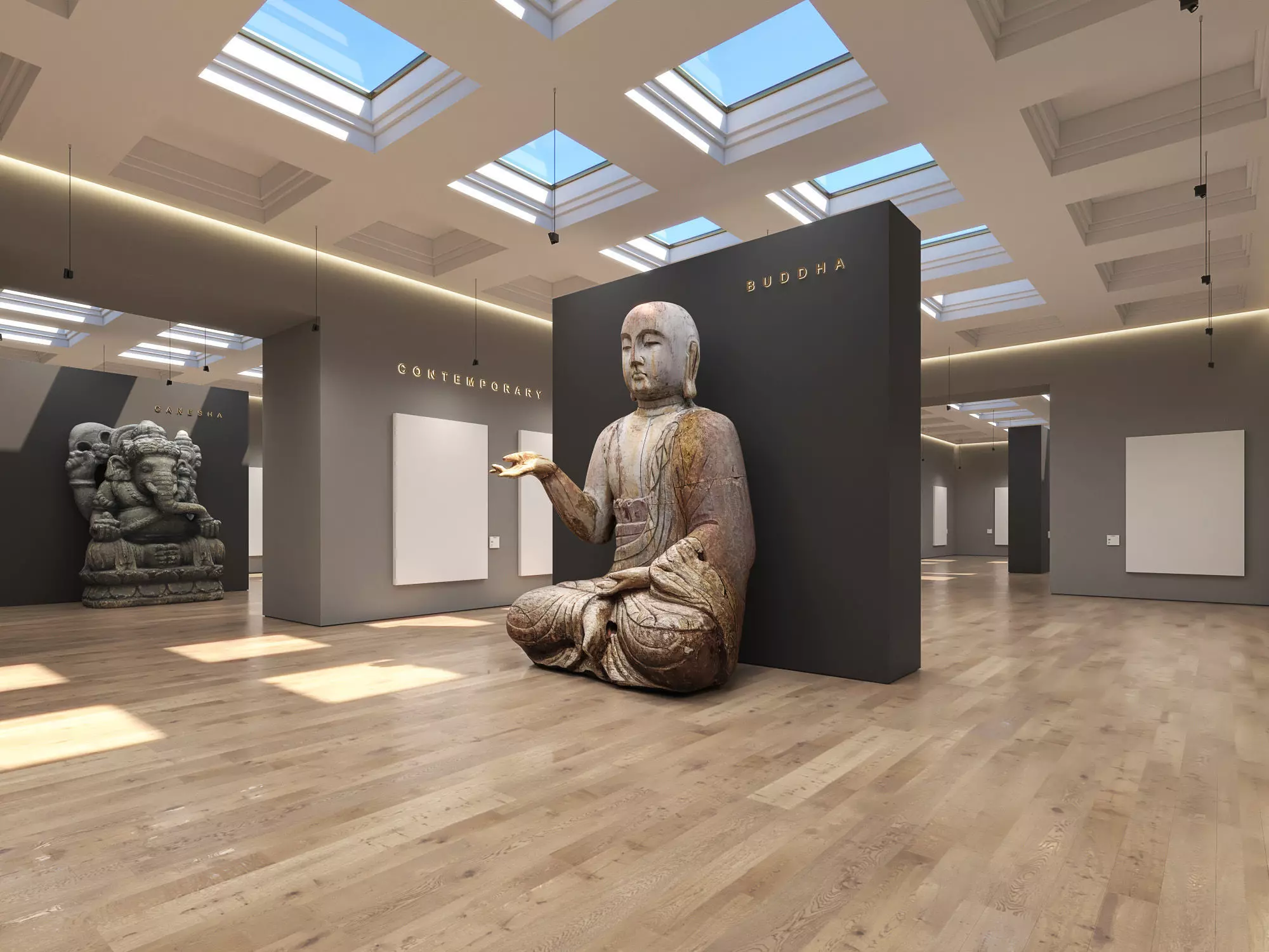 Art Gallery 005 3D model_0