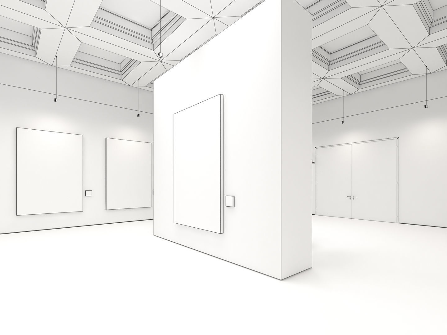 Art Gallery 005 3D model_24