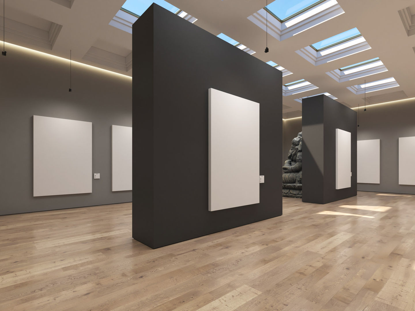 Art Gallery 005 3D model_5