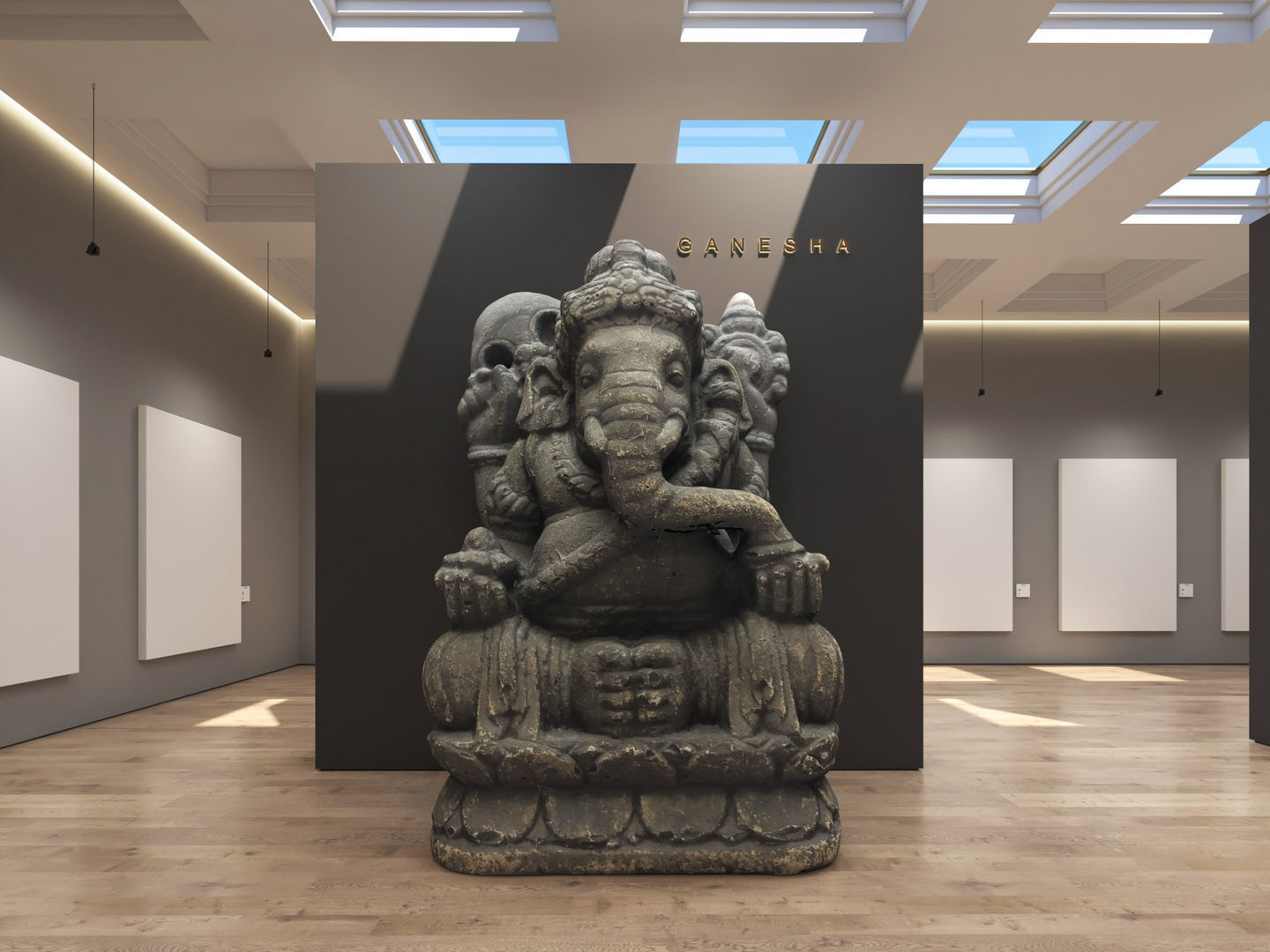 Art Gallery 005 3D model_4