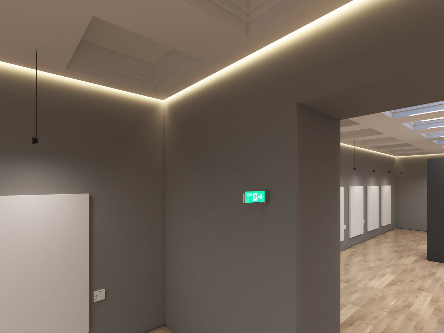 Art Gallery 005 3D model_8