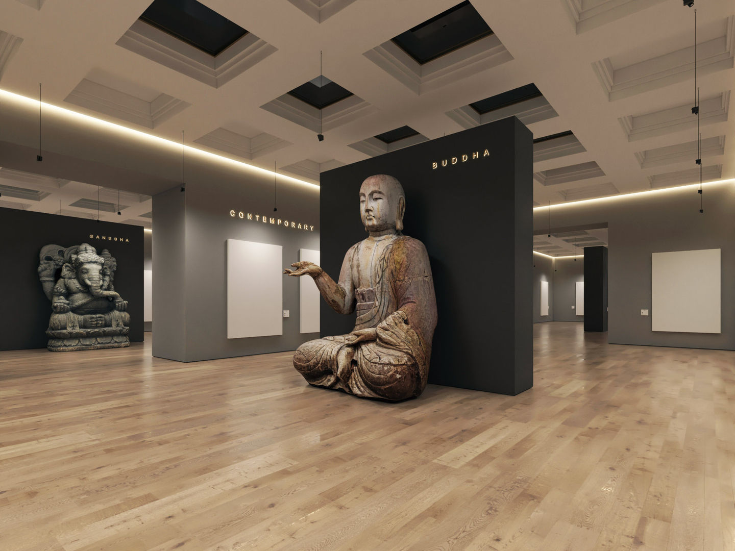 Art Gallery 005 3D model_13